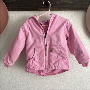 Carhartt Redwood Sherpa Lined Jacket Pink 2T